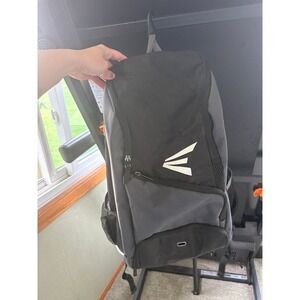Easton Softball Baseball Bat Backpack Bag Black/Grey EUC